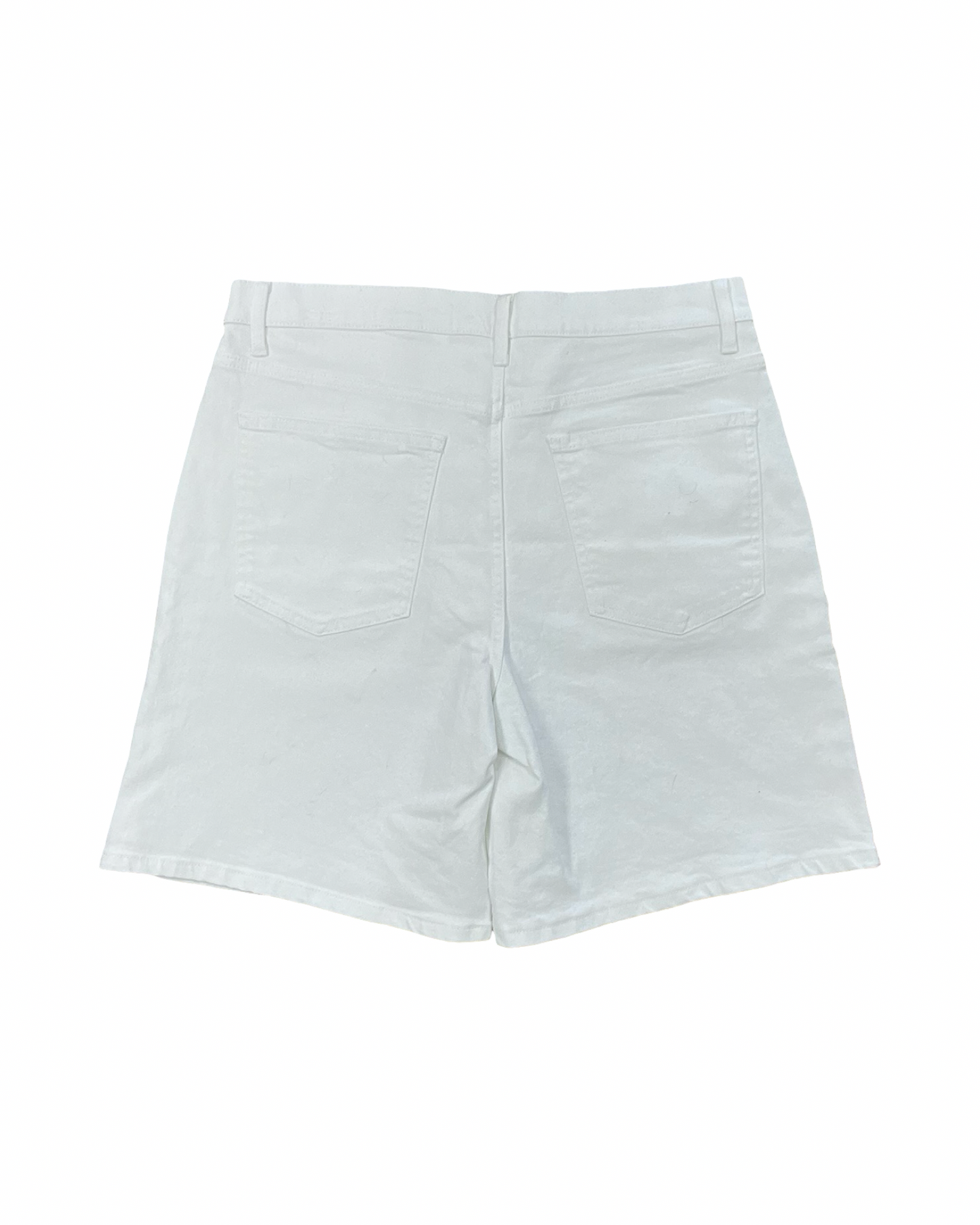 Shorts By Time And Tru In White Denim, Size:16