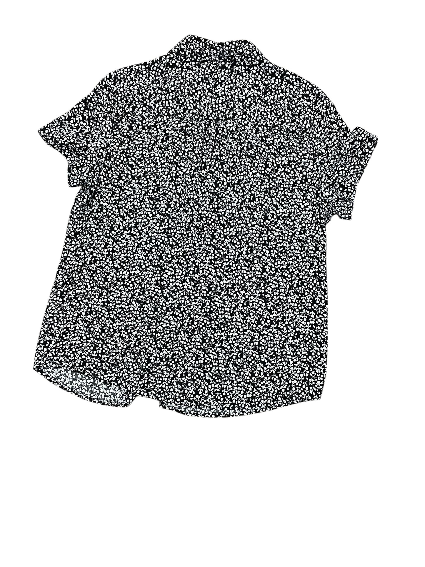 Top Ss By Croft And Barrow In Black, Size:M