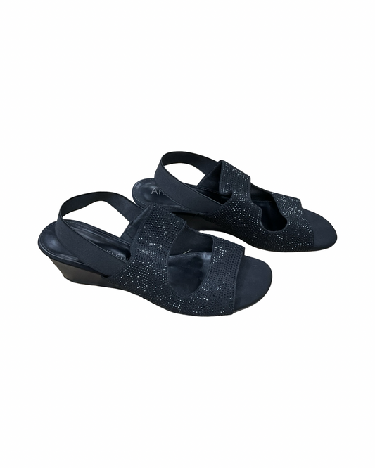 Shoes Heels Wedge By Anne Klein In Black, Size:10