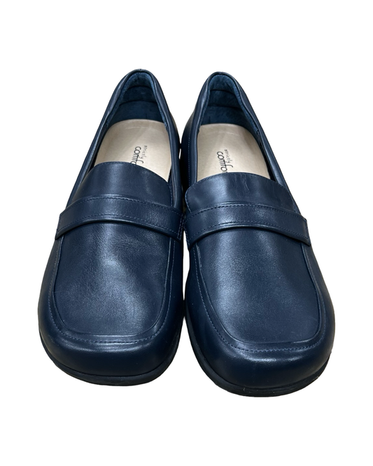 Shoes Flats By Strictly Comfort In Navy, Size:9