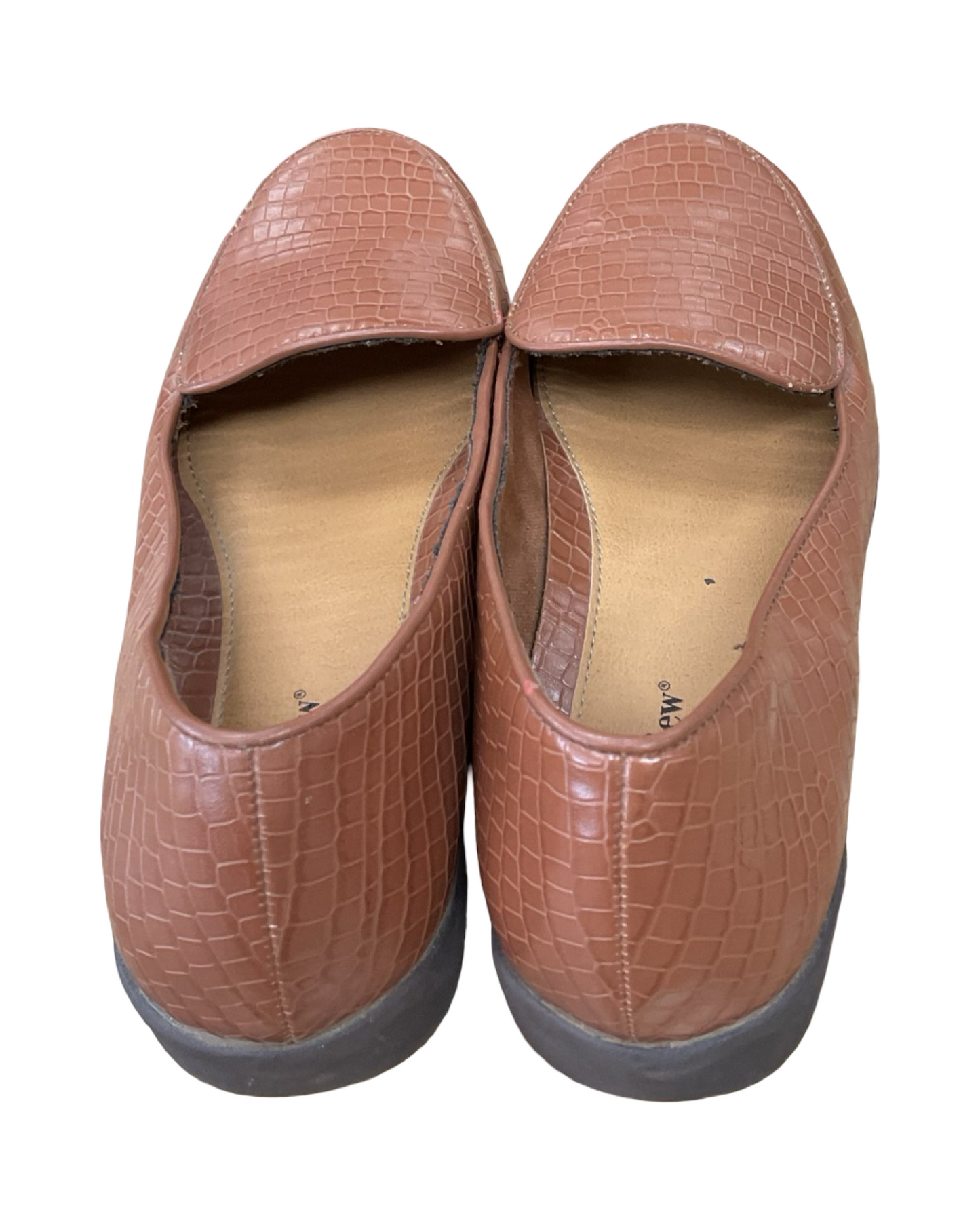 Shoes Flats By Comfortview In Brown, Size:9.5