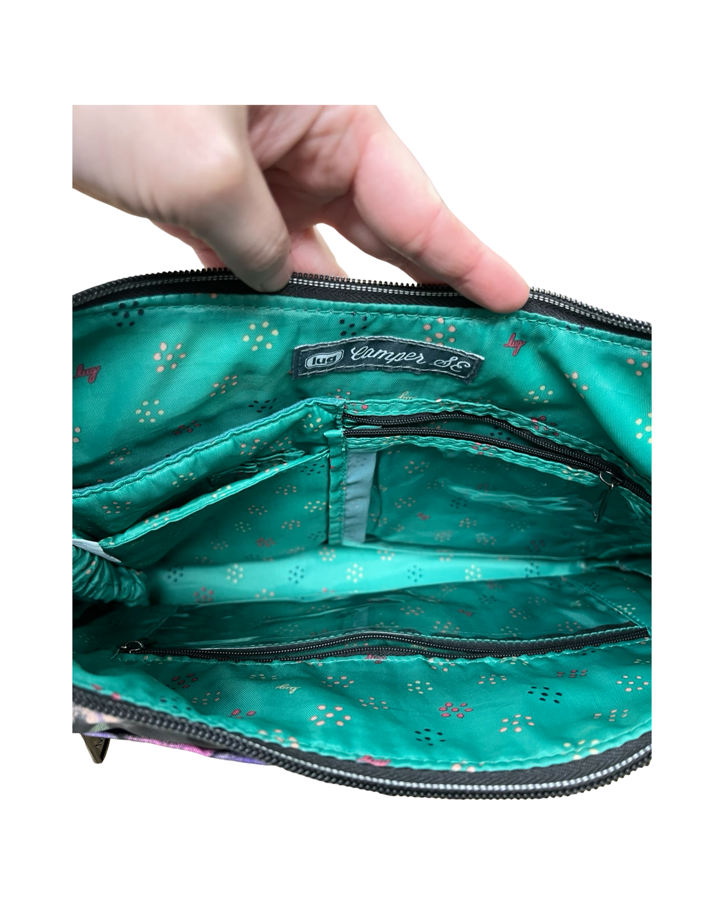 Crossbody By Lug In Black & Pink, Size:Medium