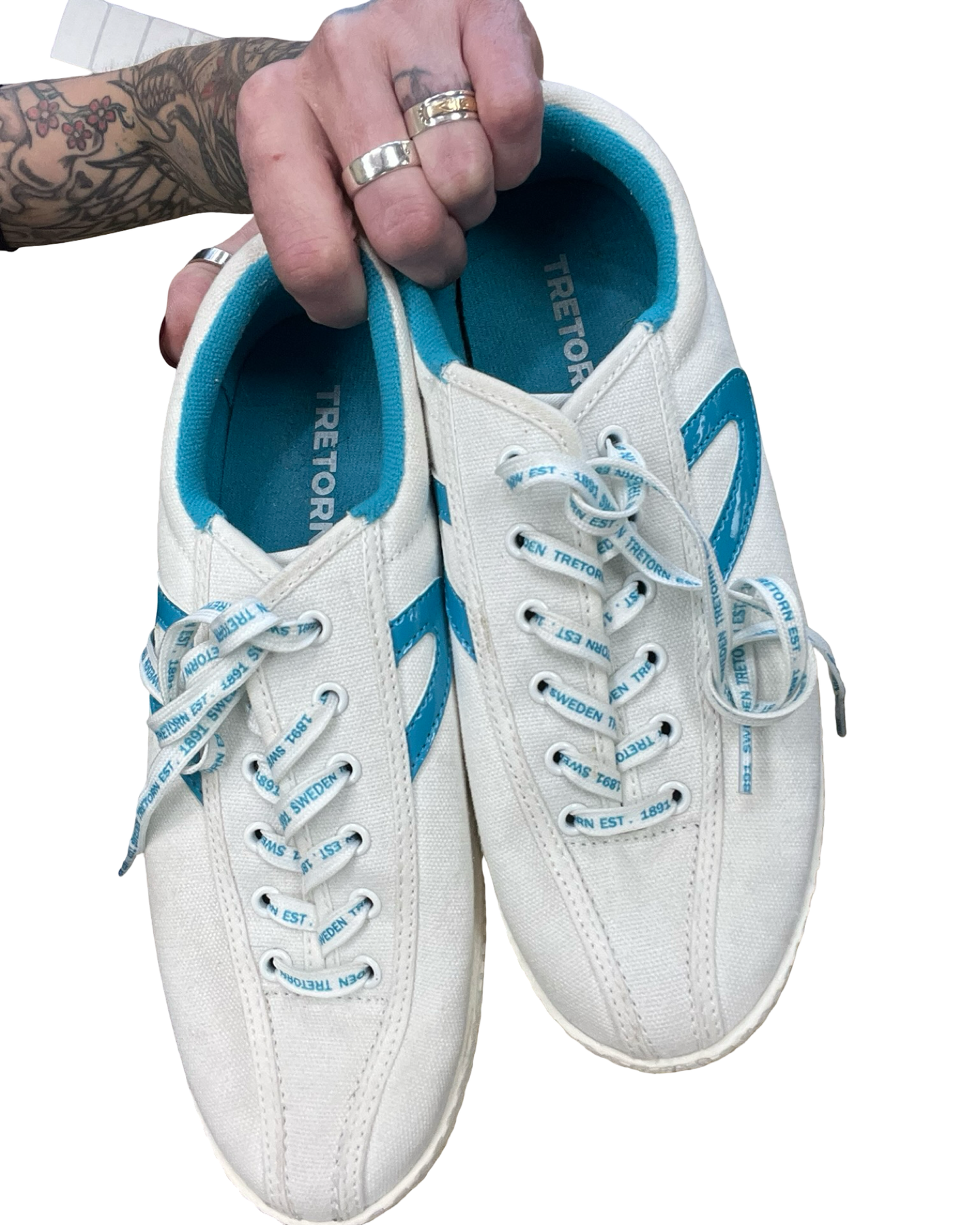 Shoes Sneakers By Tretorn In White, Size:7.5