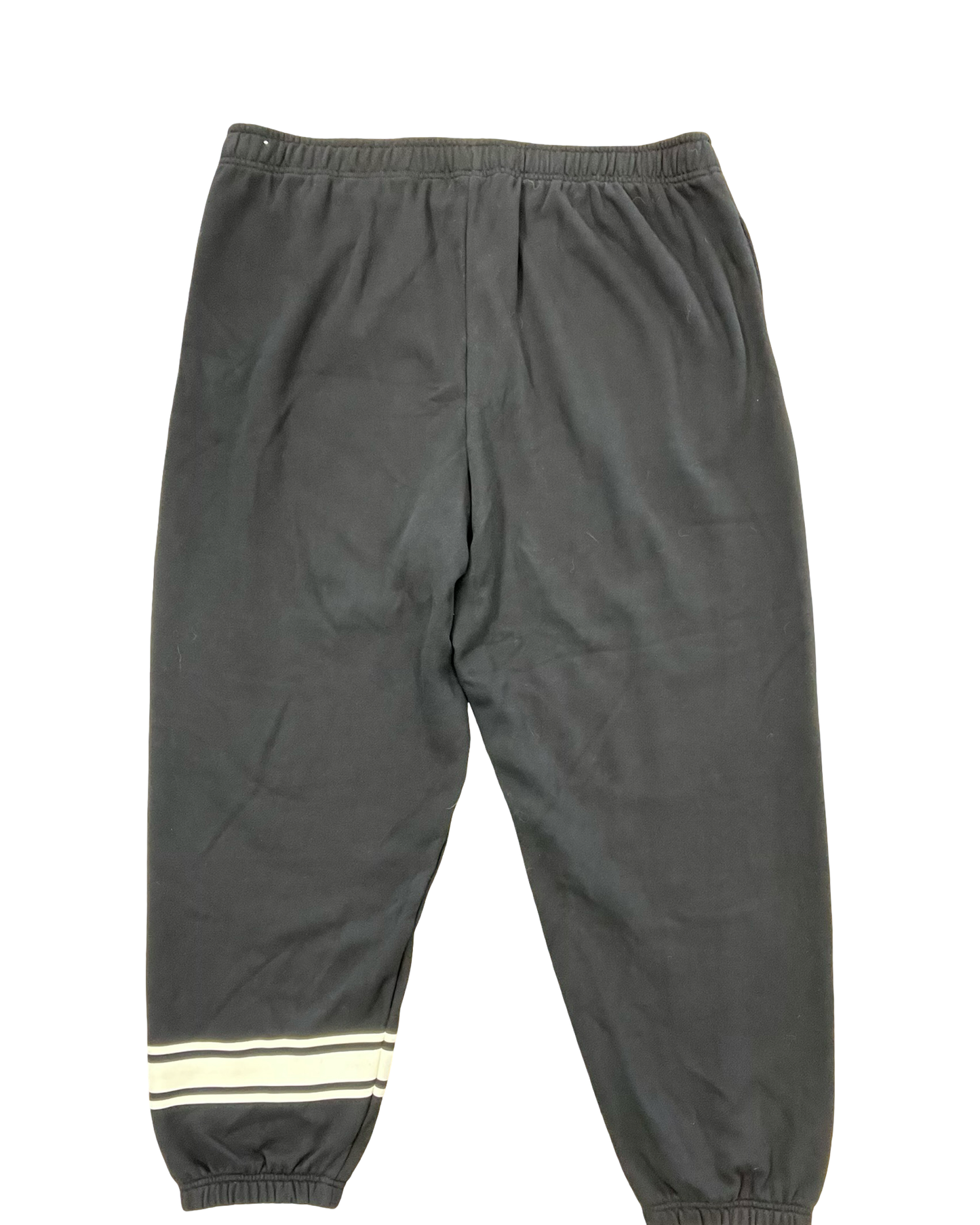 Lounge Set Pants By Pink In Black & Cream, Size:1X