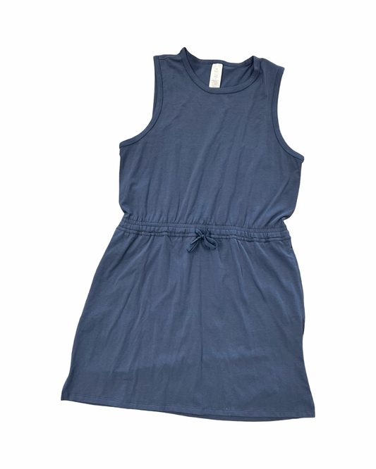 Dress Casual Midi By Members Mark In Blue, Size:L