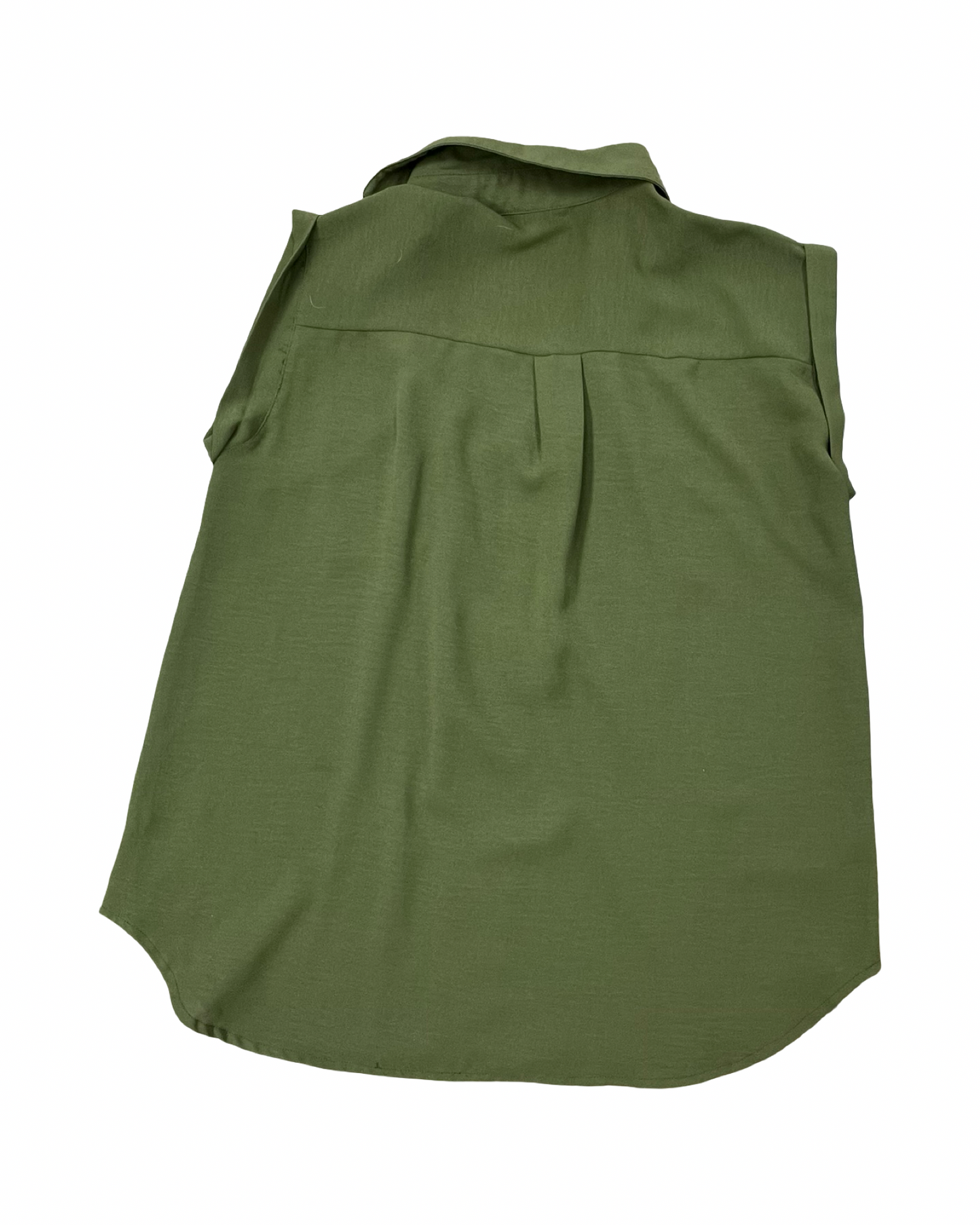 Blouse Ss By Clothes Mentor In Green, Size:Xl