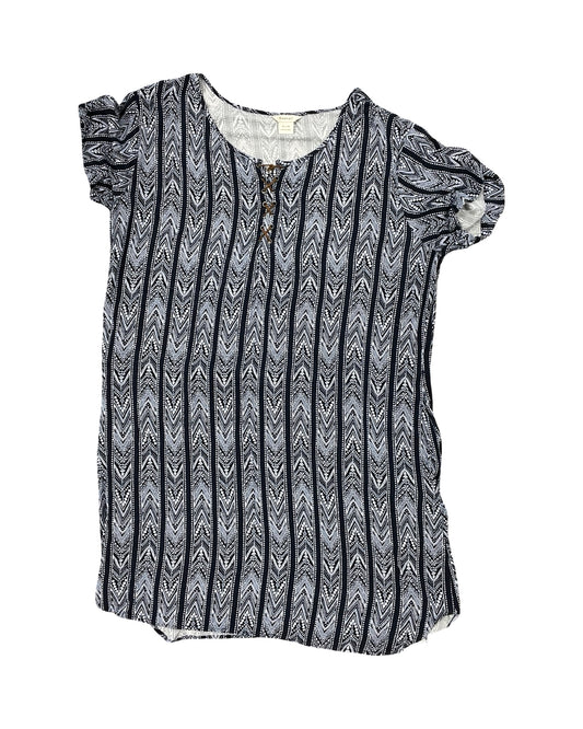 Dress Casual Short By Ariat In Blue, Size:Xl