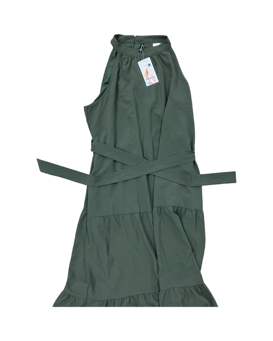 Dress Casual Maxi By Prettygarden In Green, Size:Xl