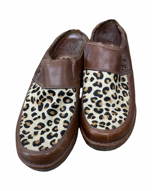 Shoes Heels Platform By Ariat In Brown, Size:7