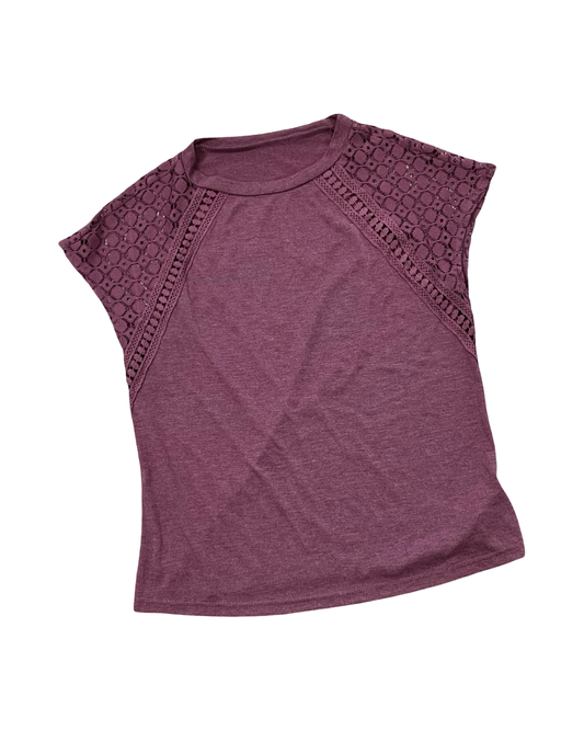 Top Ss By Shein In Pink, Size:Xs