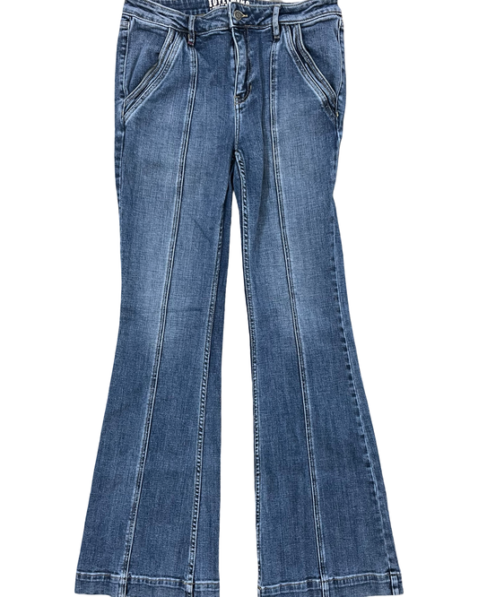 Jeans Boot Cut By Idyllwind In Blue, Size:12