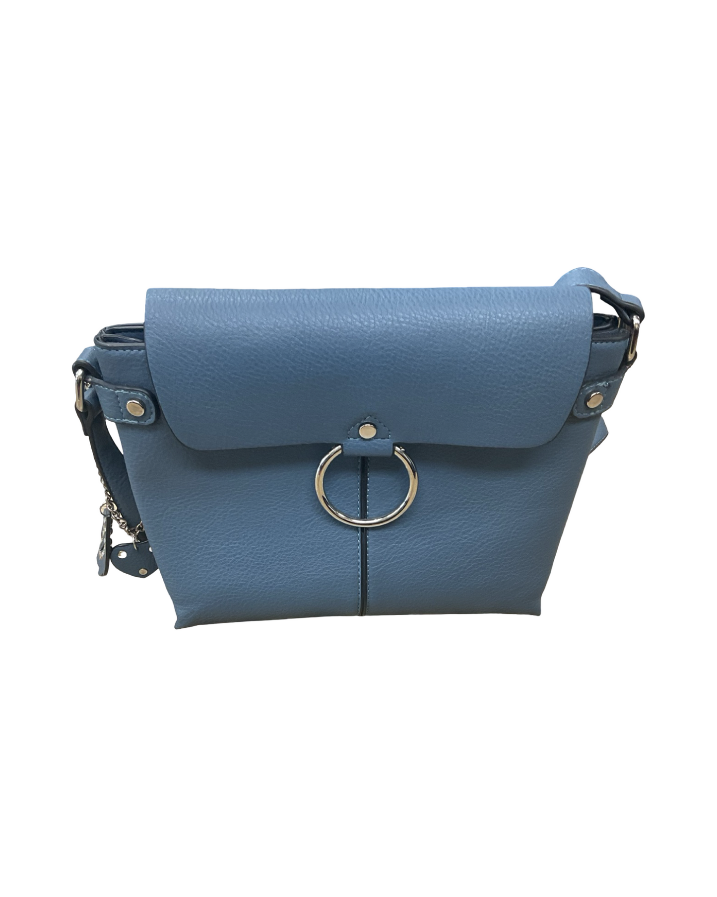 Crossbody By Clothes Mentor In Blue, Size:Medium