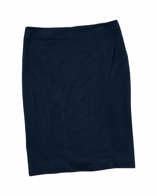 Skirt Midi By Chadwicks In Black, Size:12