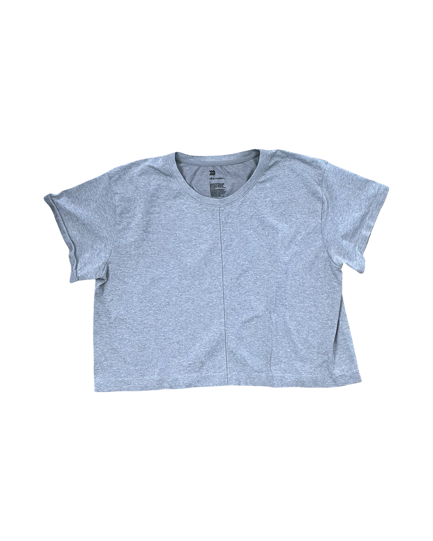 Athletic Top Ss By All In Motion In Grey, Size:L