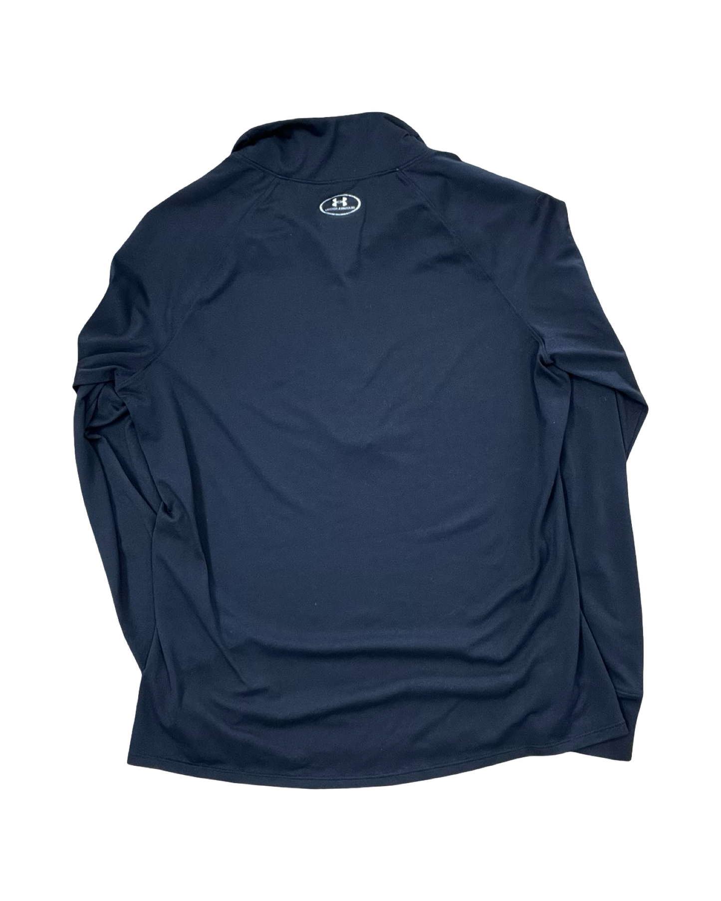Athletic Top Ls Collar By Under Armour In Black, Size:L