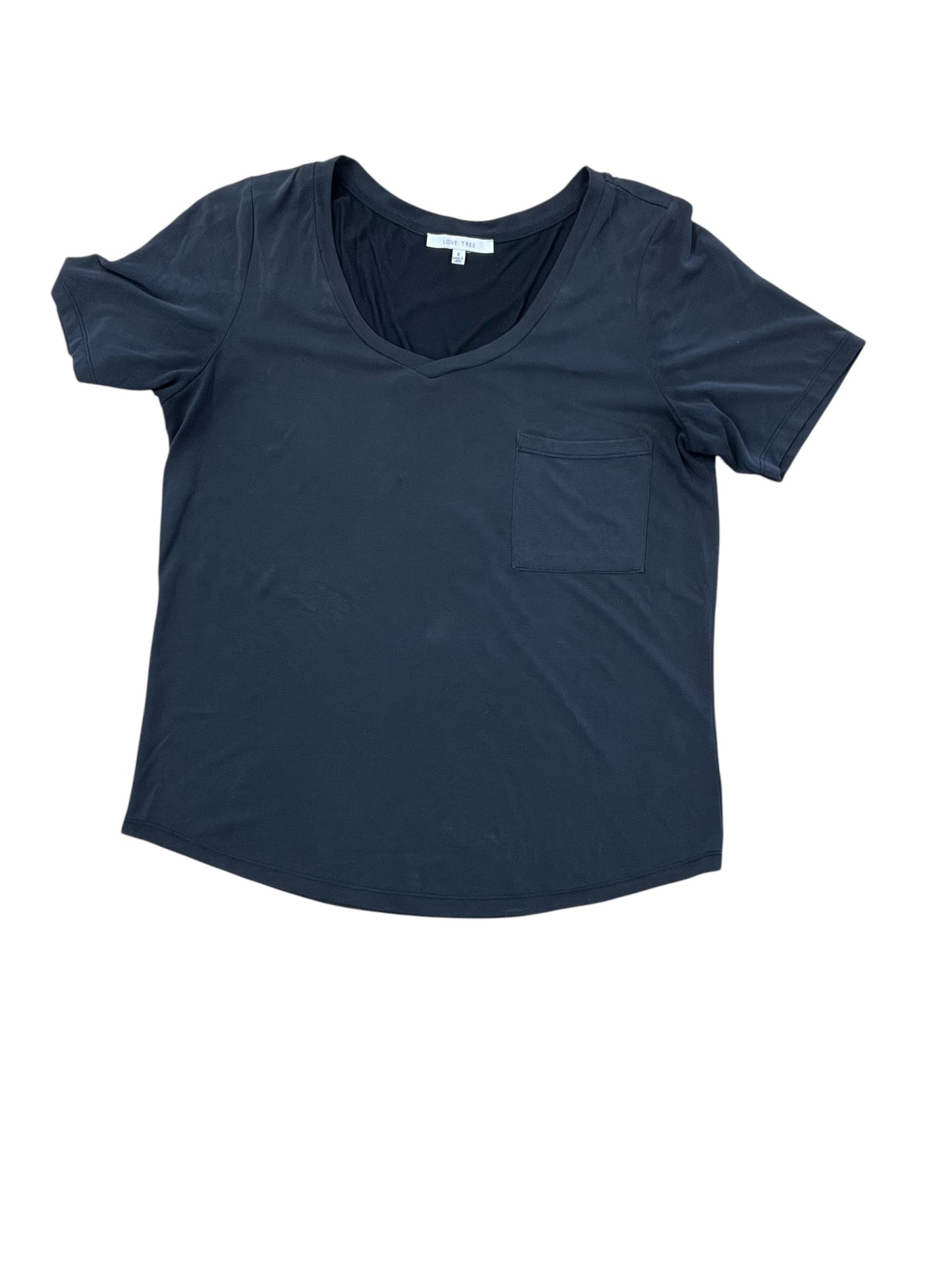 Top Ss Basic By Love Tree In Grey, Size:S