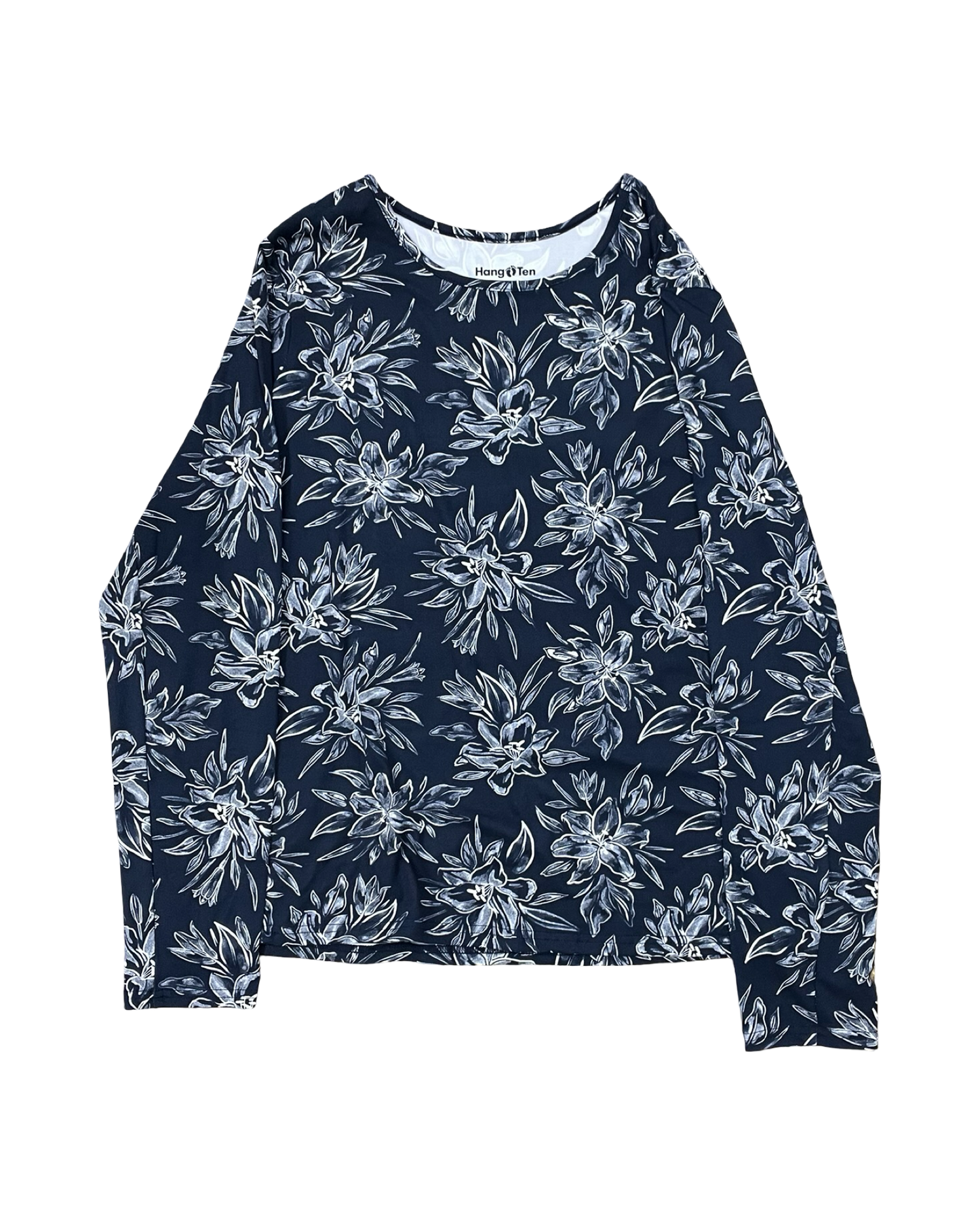 Top Ls By Hang Ten In Blue & White, Size:Xl