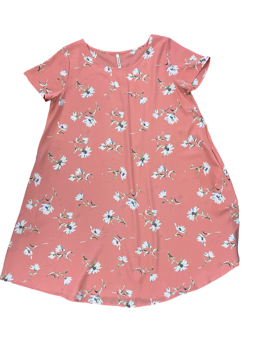 Dress Casual Midi By Mittoshop In Peach, Size:M