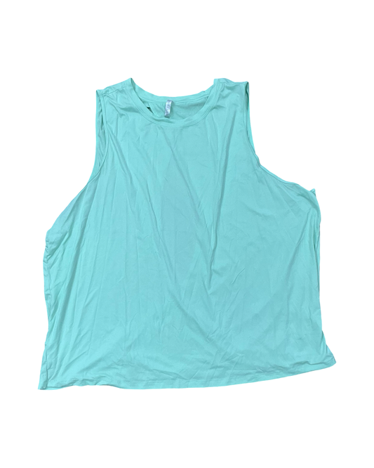 Athletic Tank Top By Fabletics In Green, Size:4X