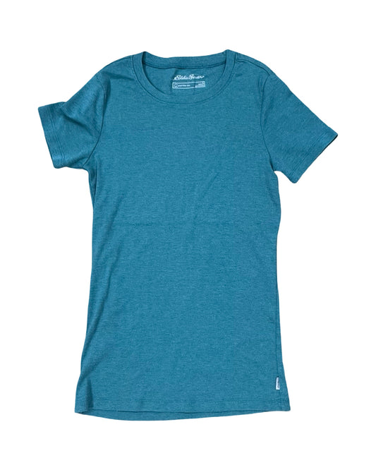 Top Ss By Eddie Bauer In Green, Size:S