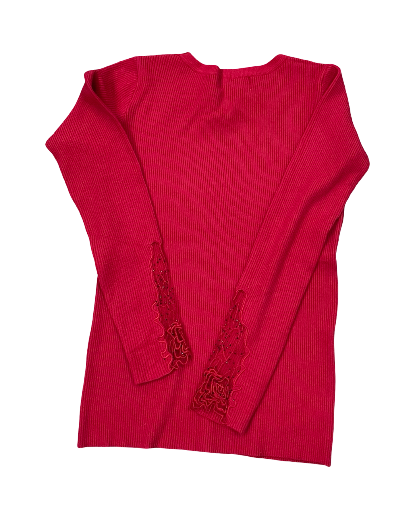 Sweater By Clothes Mentor In Red, Size:S