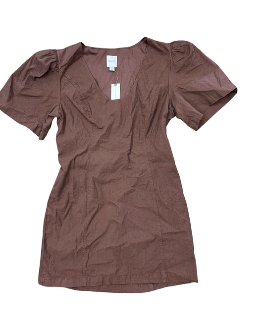 Dress Casual Short By Maeve In Brown, Size:M