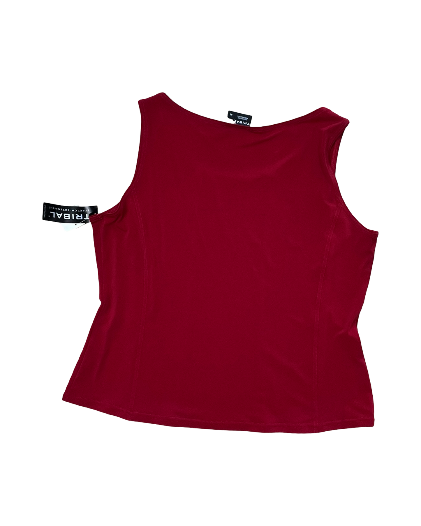 Top Sleeveless By Tribal In Red, Size:Xl