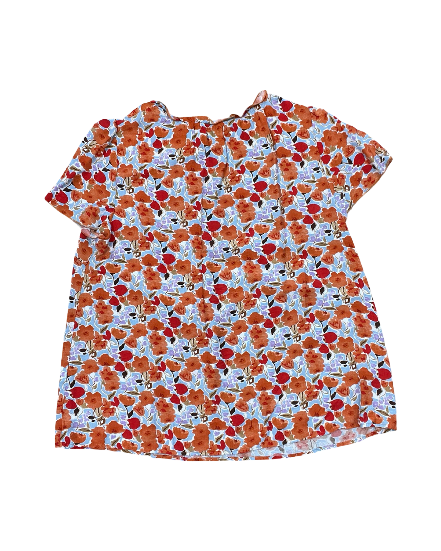 Top Ss By Bloomchic In Floral Print, Size:L