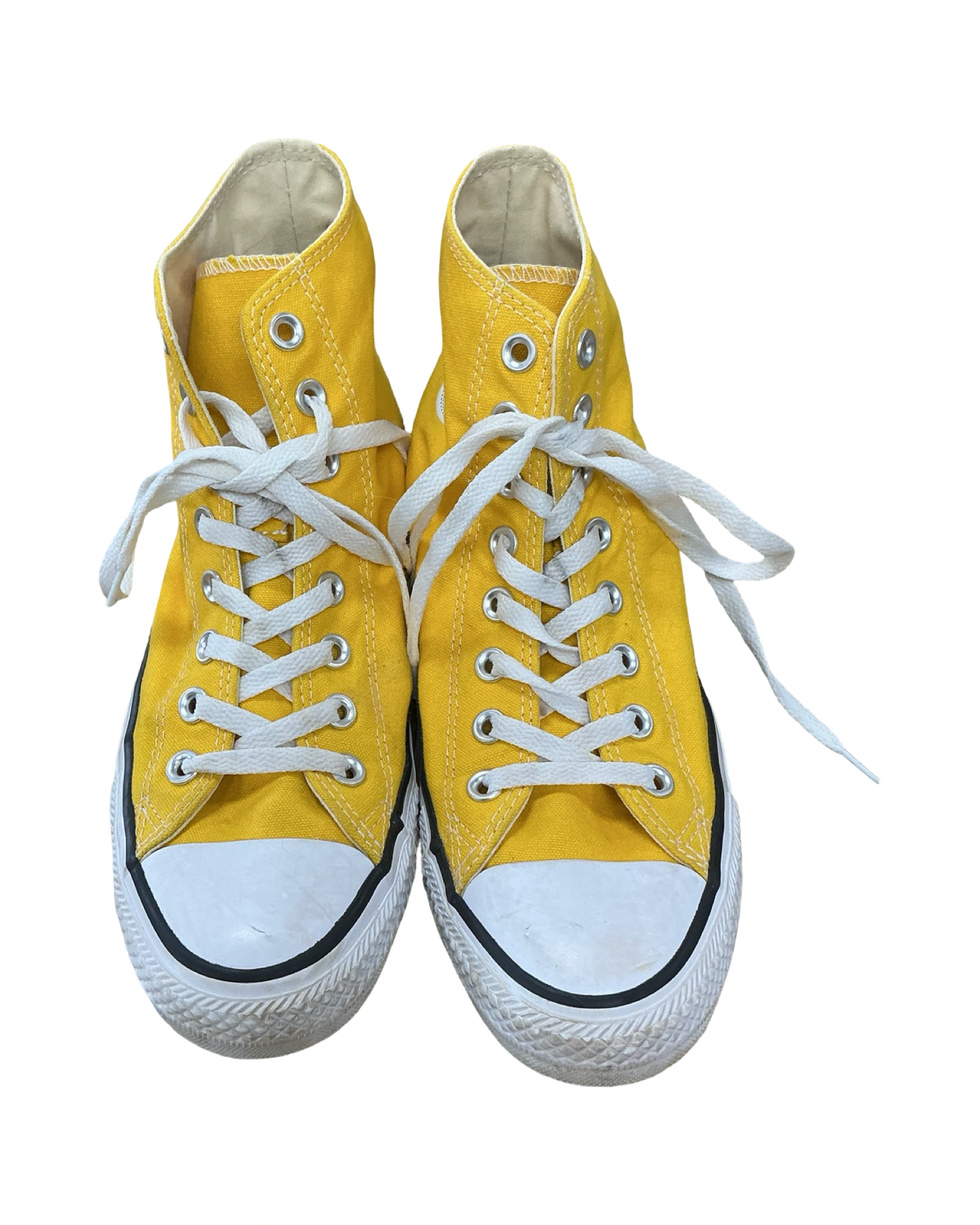 Shoes Sneakers By Converse In Yellow, Size:9