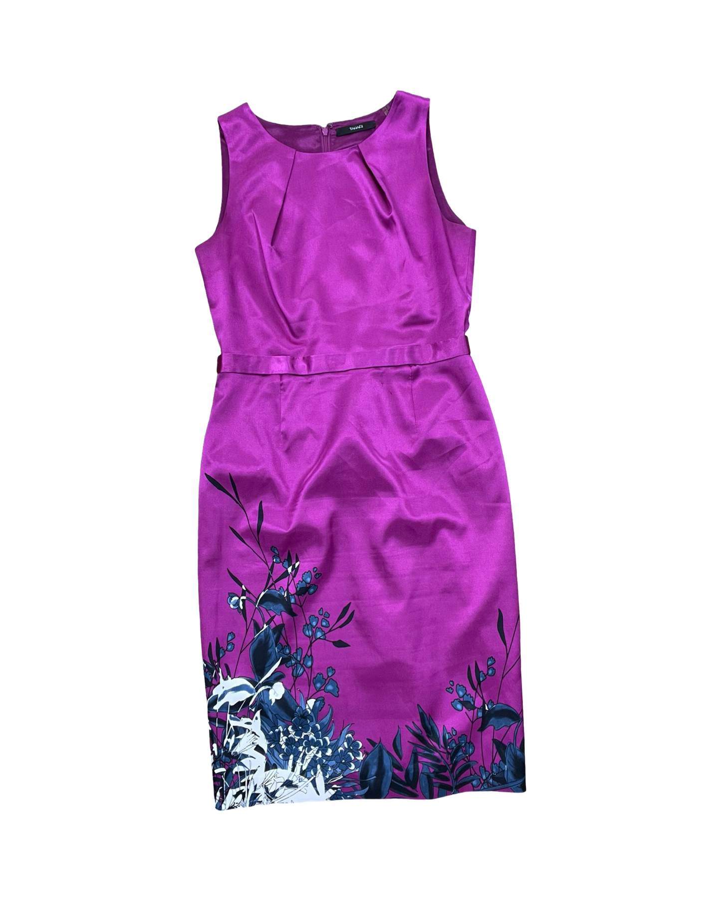 Dress Casual Midi By Tahari In Purple, Size:S