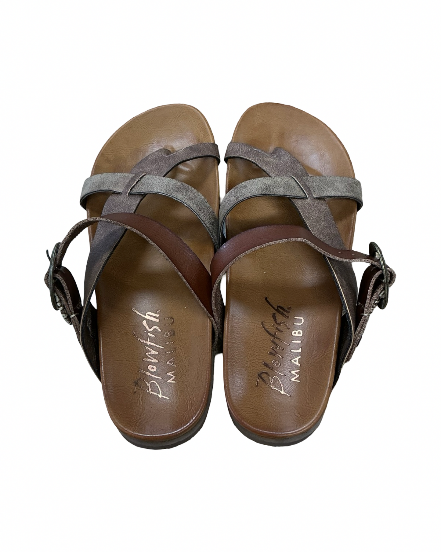 Sandals Flats By Blowfish In Brown, Size:7.5