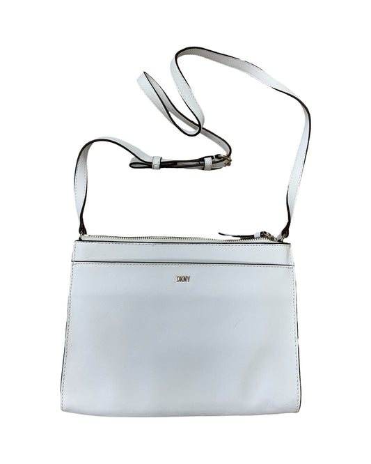 Crossbody By Dkny In White, Size:Medium