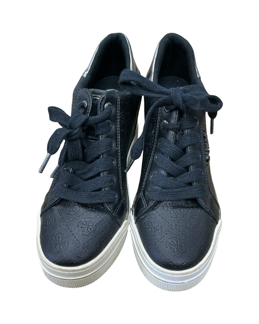 Shoes Heels Block By Guess In Black, Size:6