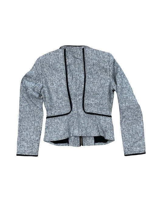 Blazer By White House Black Market In Grey, Size:Xs