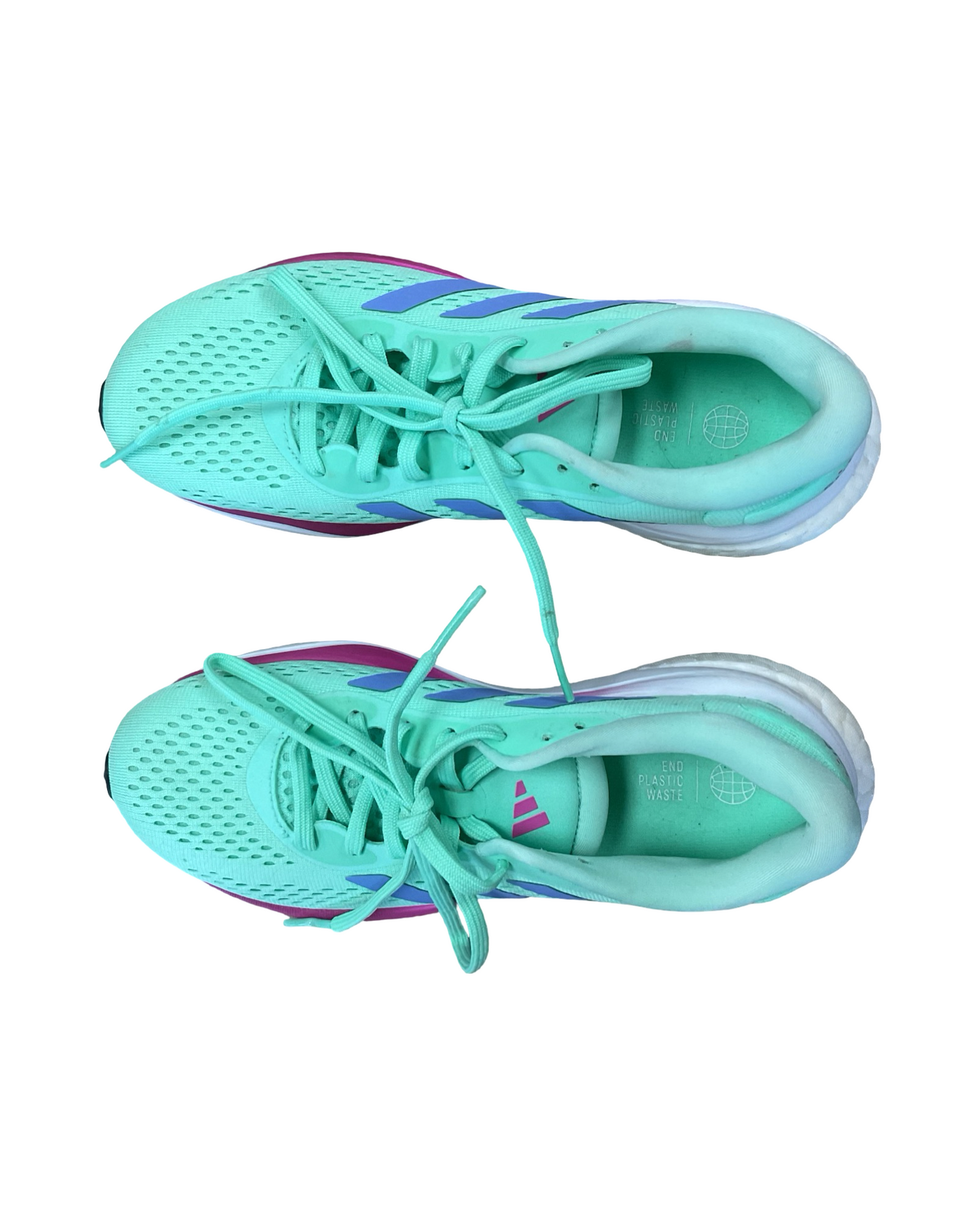 Shoes Athletic By Clothes Mentor In Green, Size:7