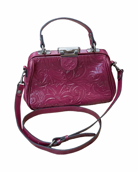 Crossbody Designer By Patricia Nash In Purple, Size:Medium