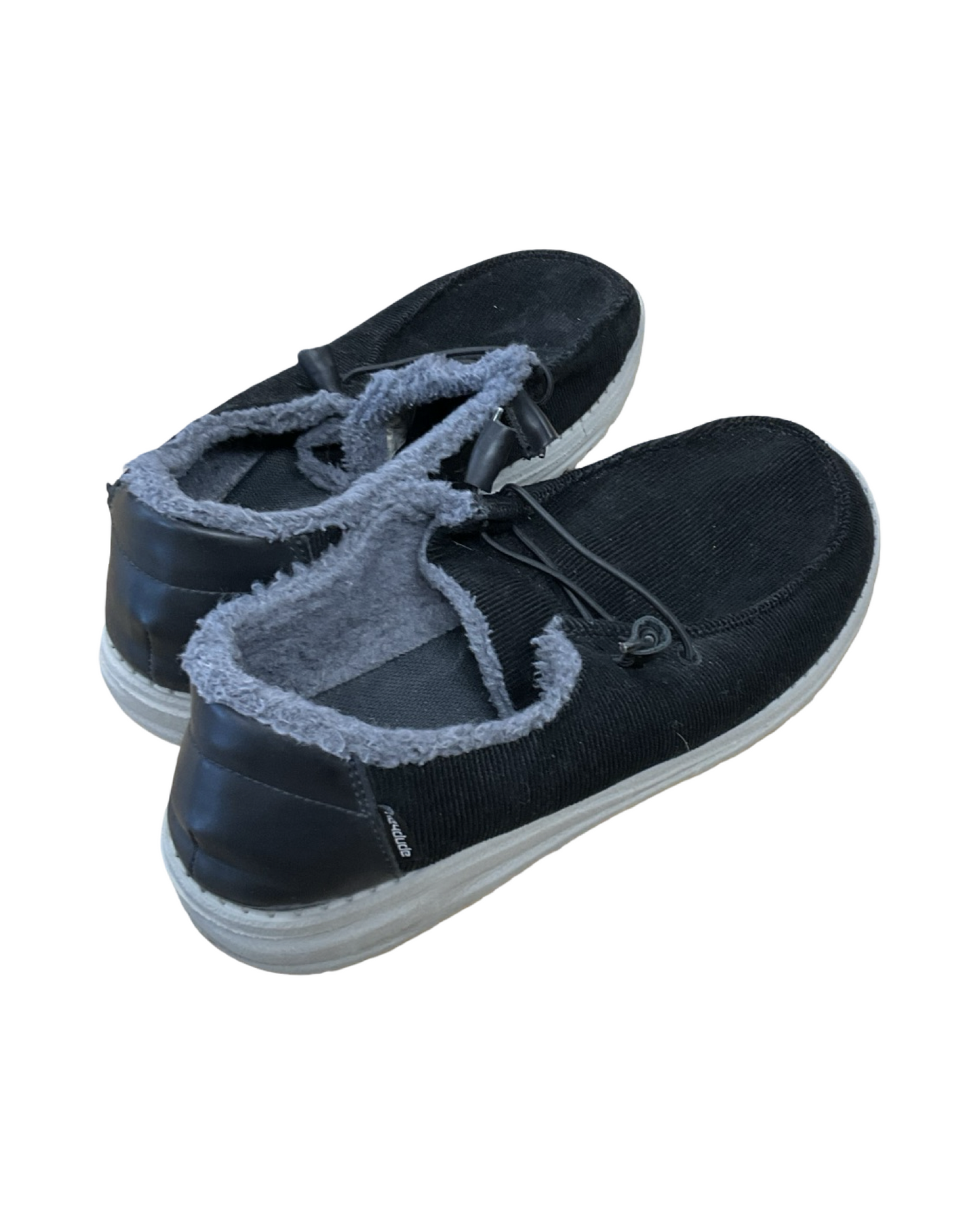 Shoes Flats By Hey Dude In Black, Size:10