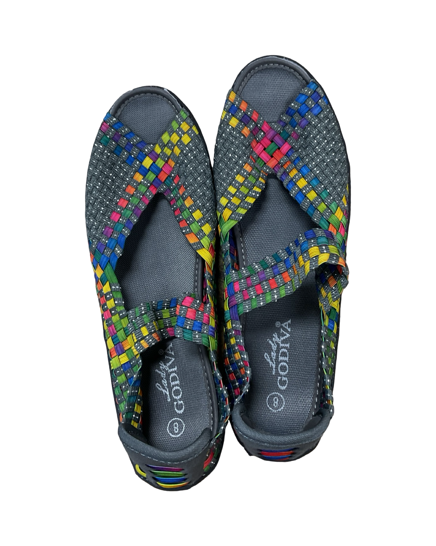 Sandals Sport By Clothes Mentor In Multi, Size:8