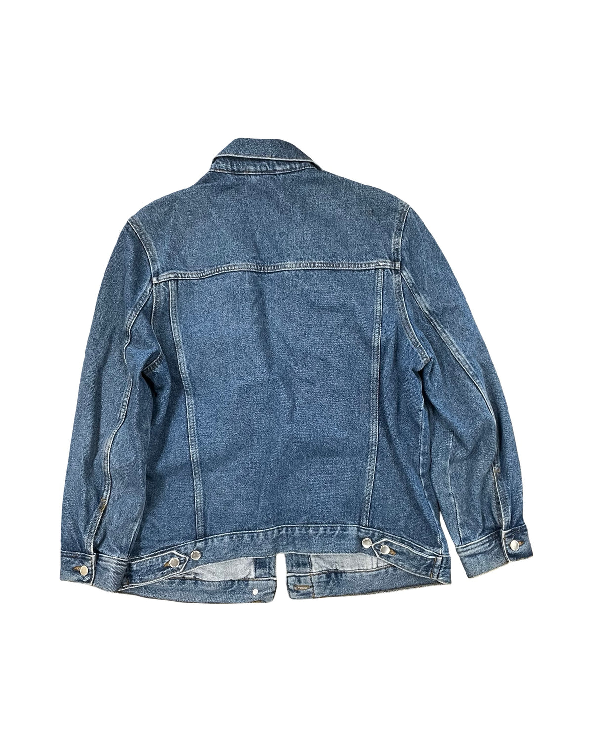 Jacket Denim By Divided In Blue Denim, Size:M