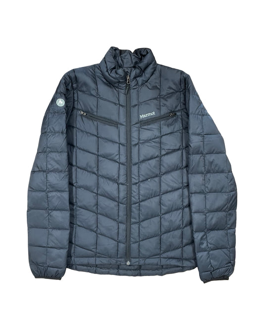 Coat Puffer & Quilted By Marmot In Black, Size:L