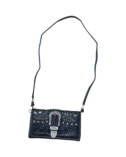 Handbag By Clothes Mentor In Black, Size:Small