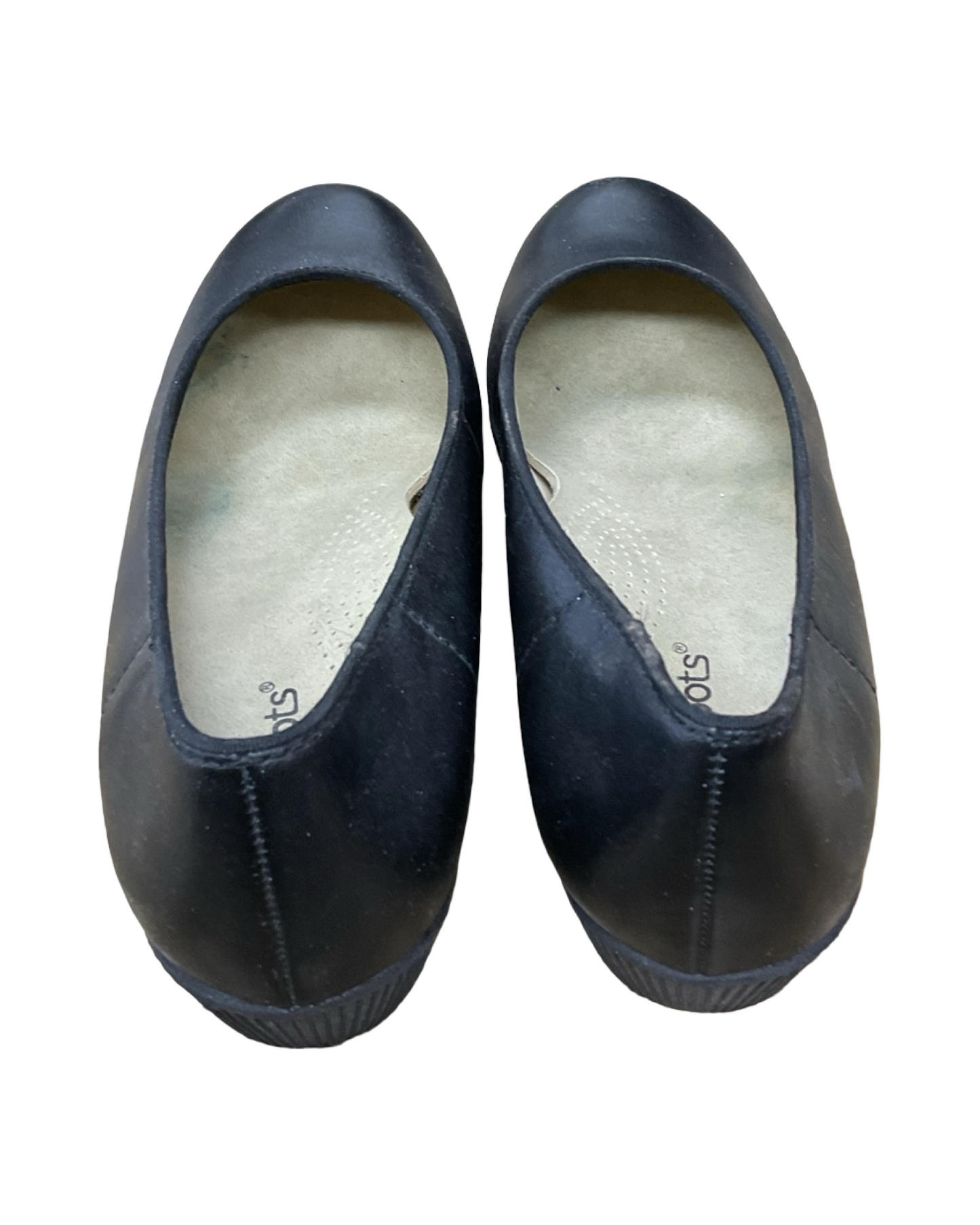 Shoes Flats By Softspots In Black, Size:11