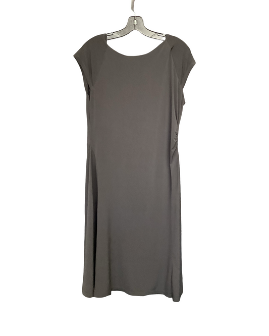 Dress Work By Evan-Picone In Black, Size:L