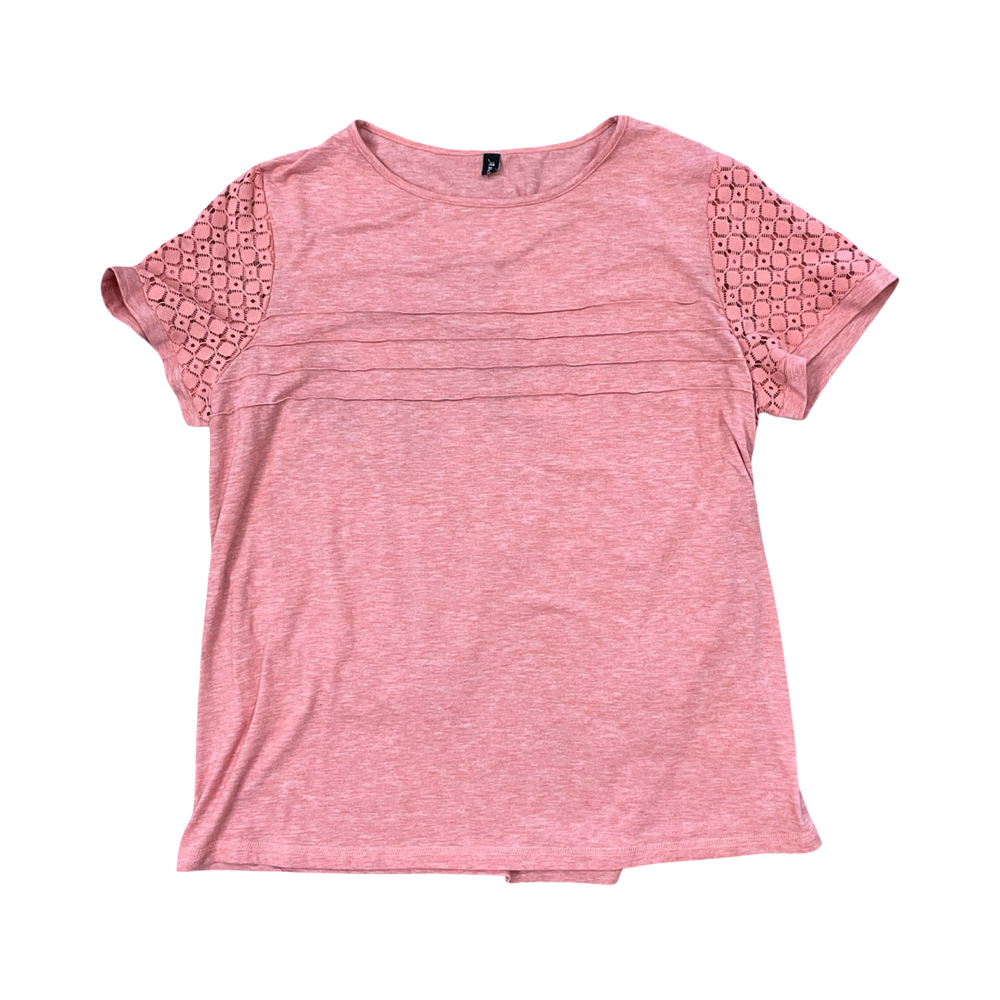Top Ss By Automet In Pink, Size:2X