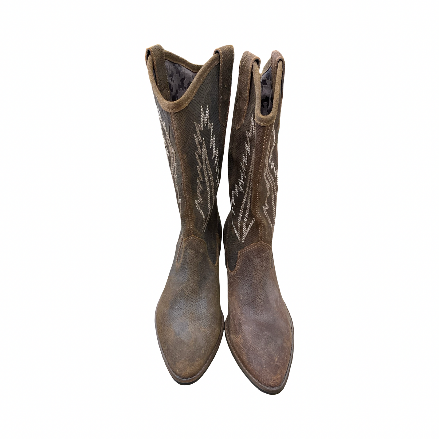 Boots Western By White Mountain In Brown, Size:8.5