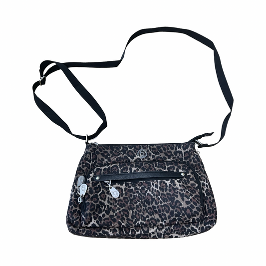 Crossbody By Baggallini In Animal Print, Size:Small