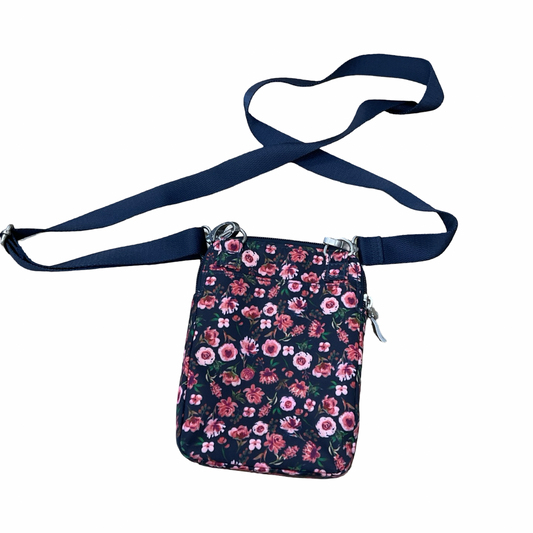 Crossbody By Baggallini In Blue & Pink, Size:Small