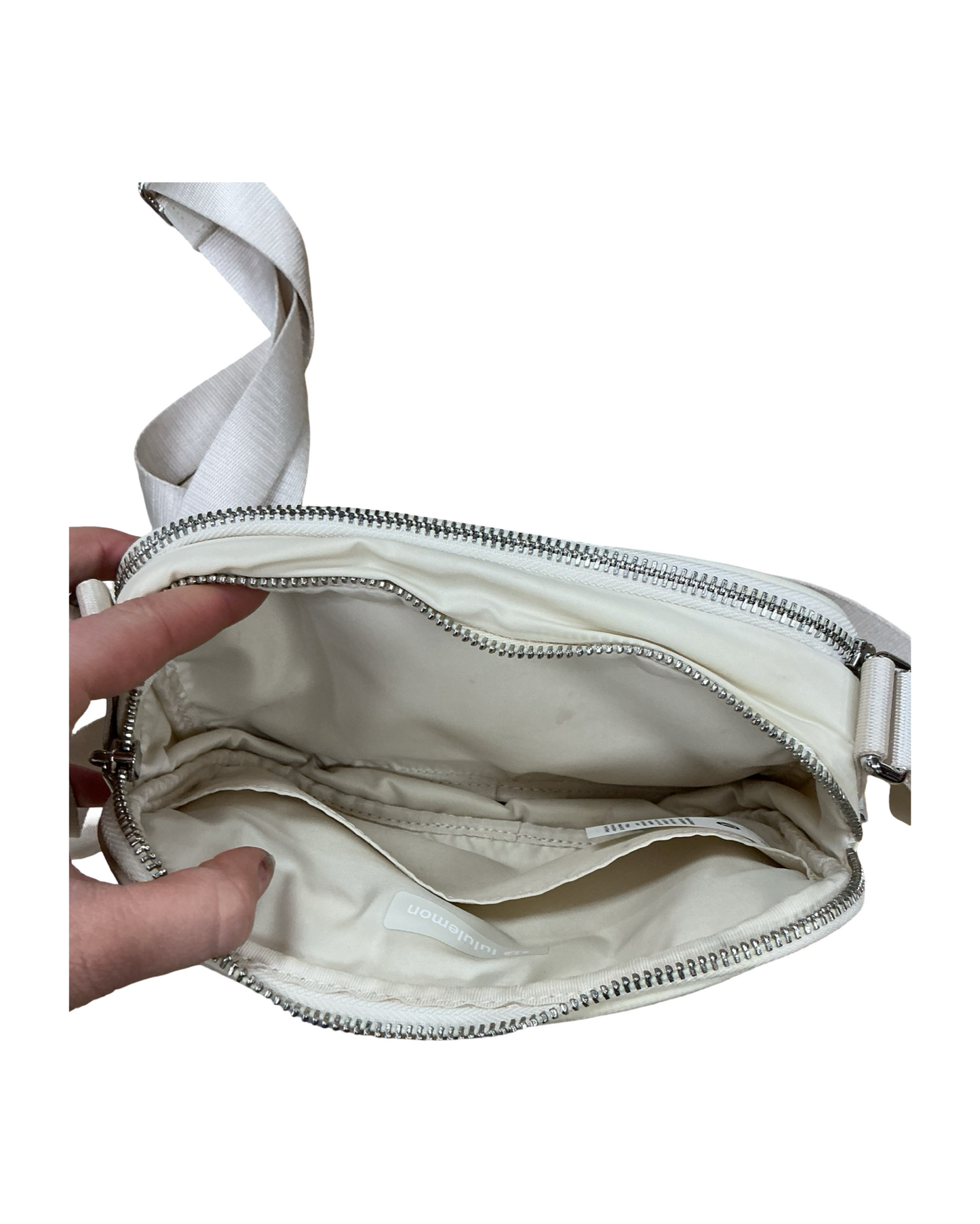 Belt Bag By Lululemon In Cream, Size:Medium