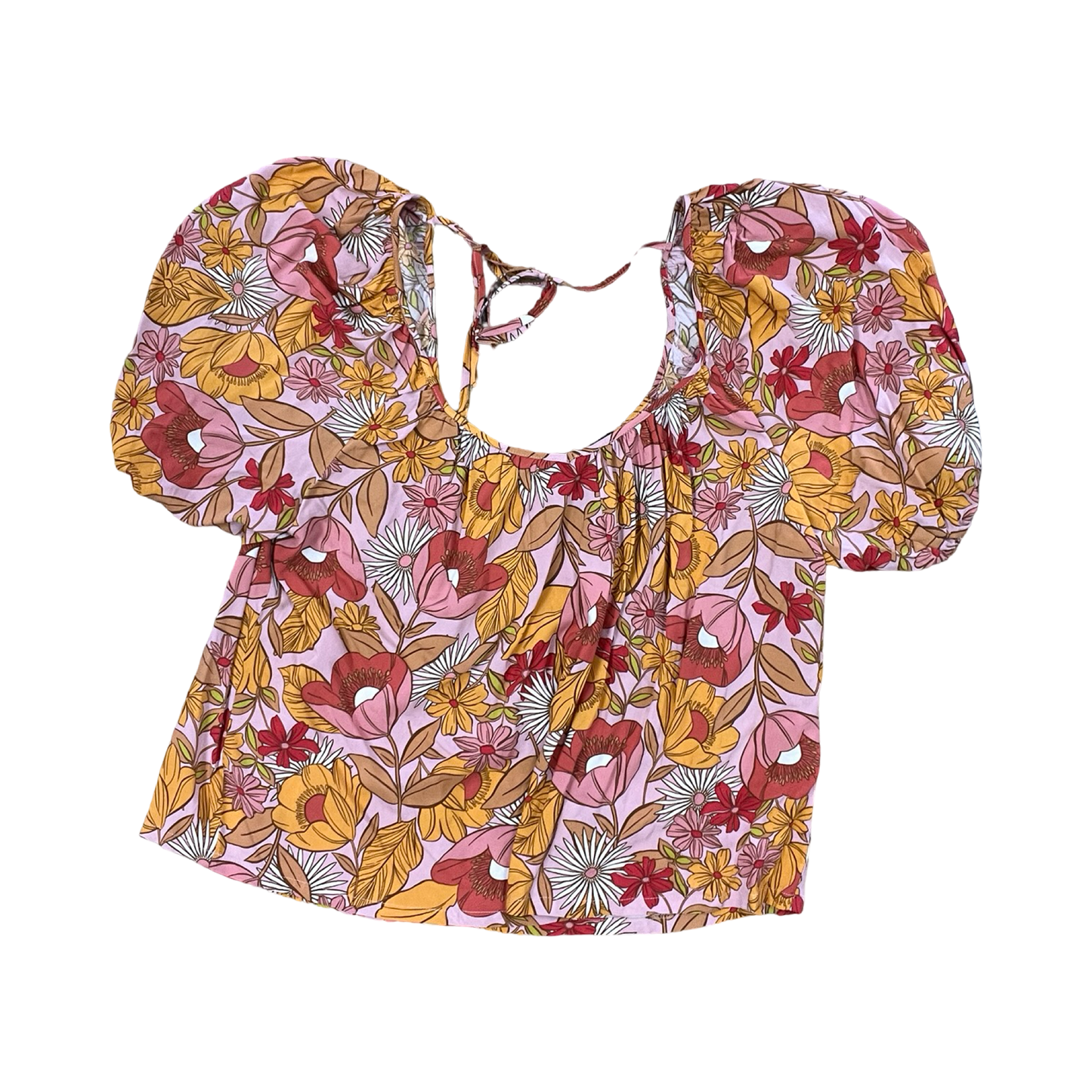 Top Ss By Sanctuary In Orange & Pink, Size:S