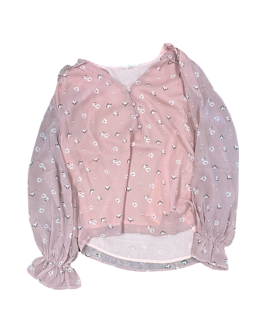 Top Ls By Promesa In Pink, Size:S